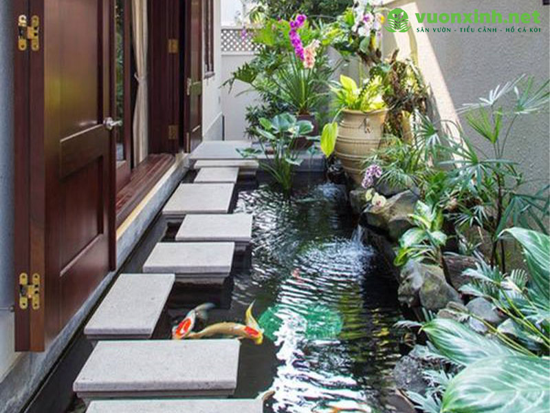 Tiểu cảnh hồ nước