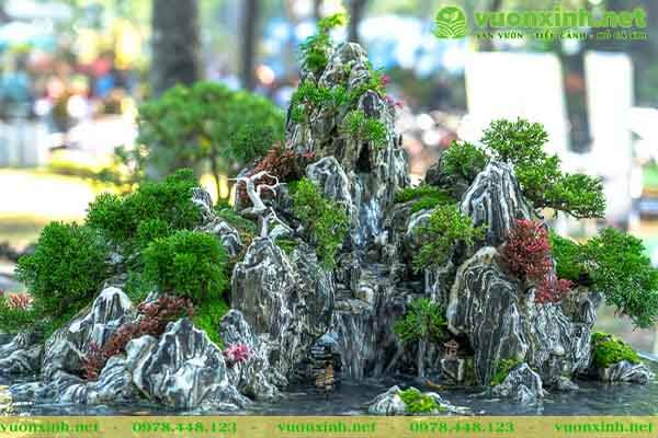 Tiểu cảnh non bộ sân vườn