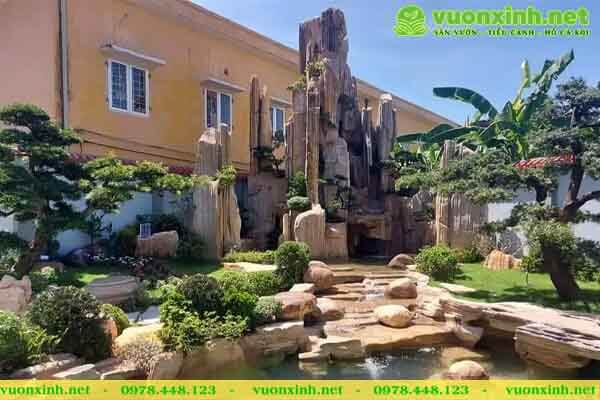 Tiểu cảnh non bộ sân vườn