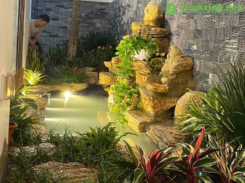 Mẫu hồ cá koi đẹp nhất