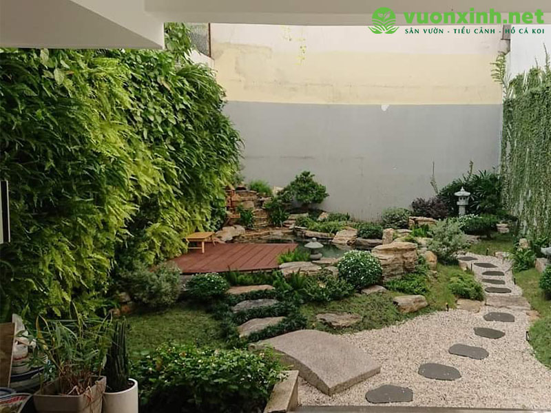 Thiết kế thi công sân vườn