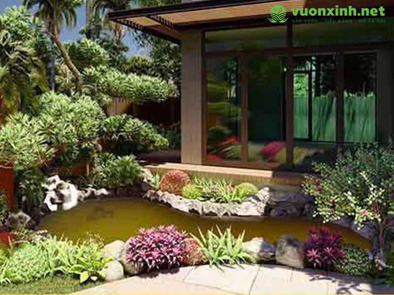 Hồ cá koi phong thủy