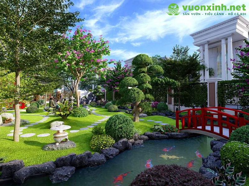 Thiết kế thi công sân vườn