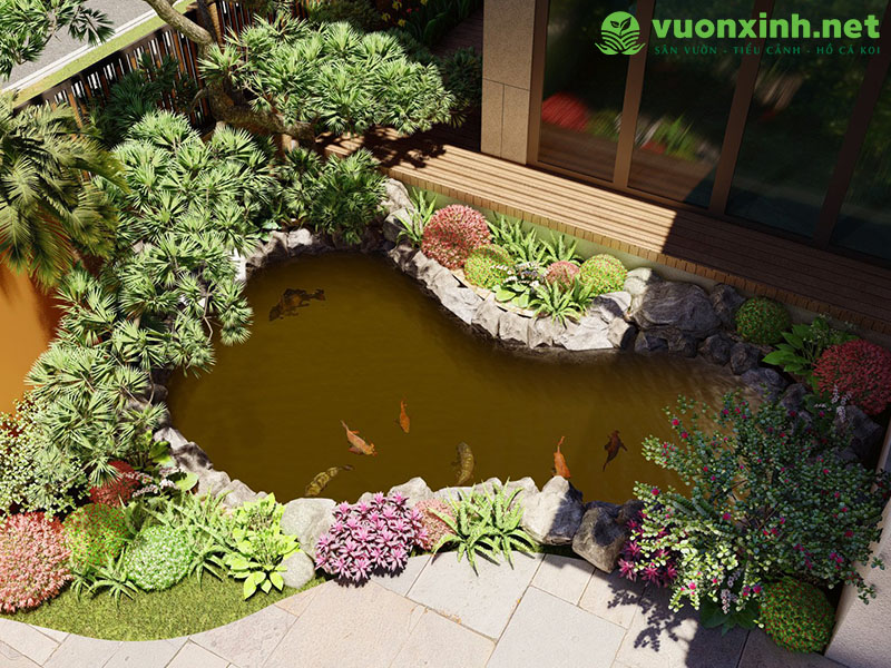 Hồ cá Koi là gìHồ cá koi sân vườn