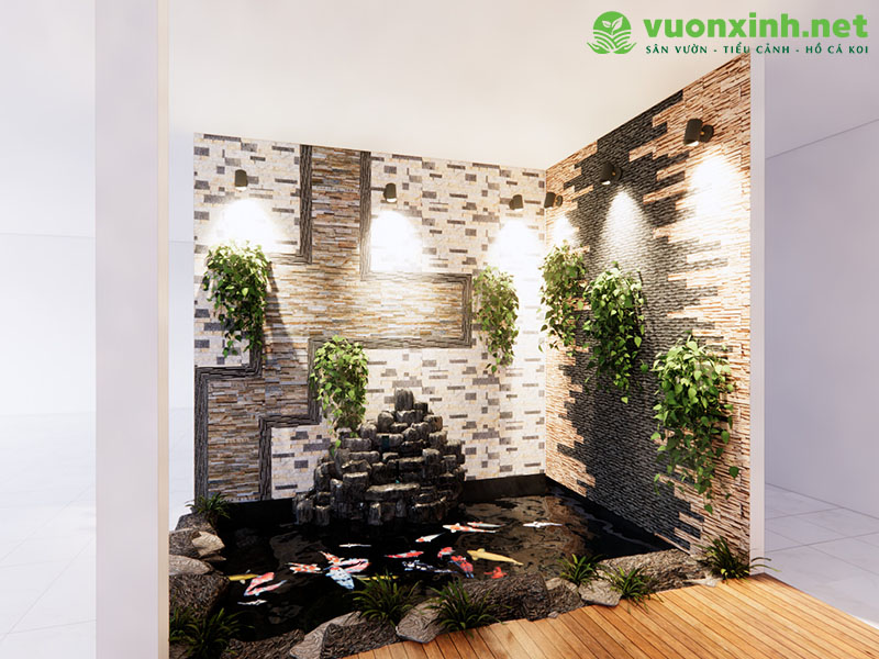 Mẫu hồ cá koi đẹp nhất