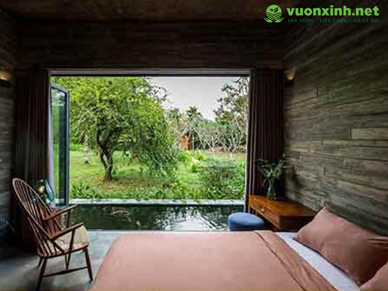 Vị trí đặt hồ cá koi hợp phong thủy