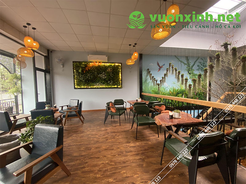 Công trình quán cà phê thạch thất