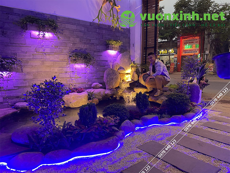 Thiết kế hồ cá koi chuẩn đẹp