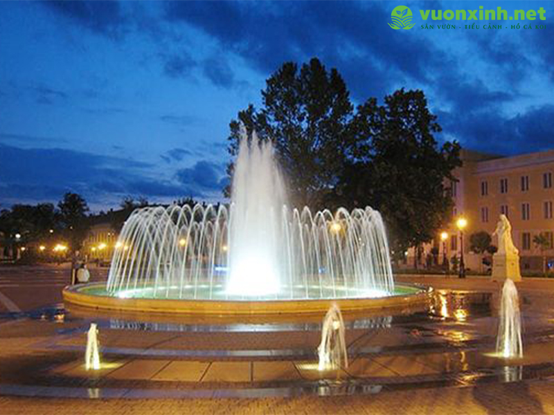 Thiết kế thi công đài phun nước