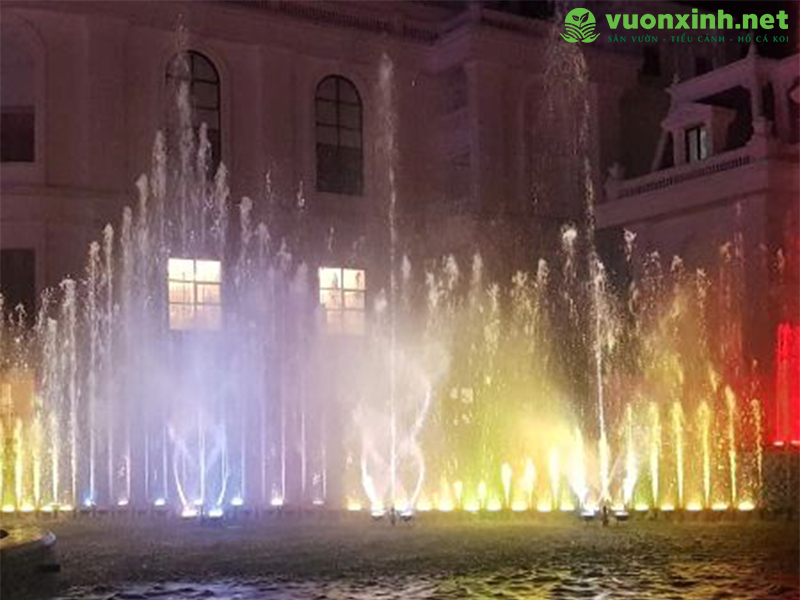 Thiết kế thi công đài phun nước