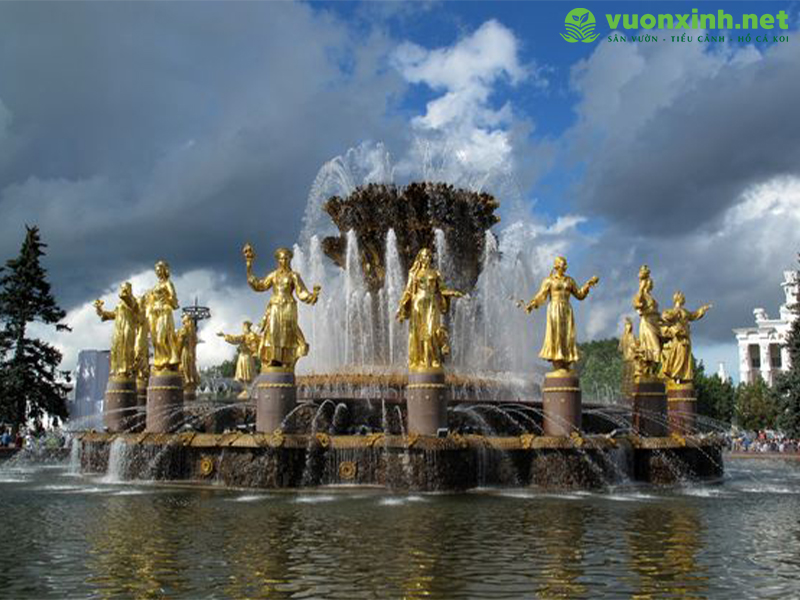 Thiết kế thi công đài phun nước