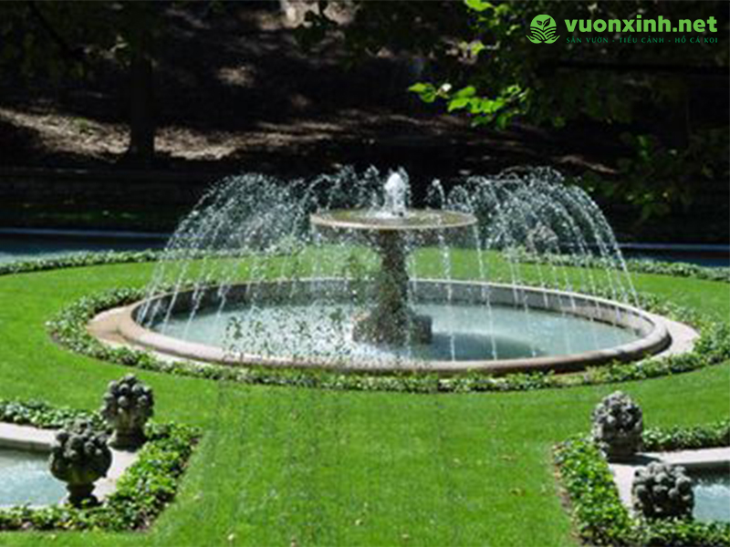 Thiết kế thi công đài phun nước