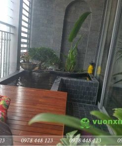 Hồ cá Koi mini 02