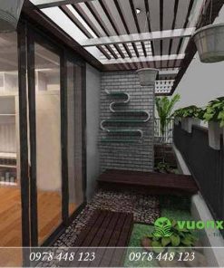 Tiểu cảnh ban công - Mẫu 15