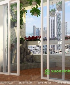 Tiểu cảnh ban công - Mẫu 03