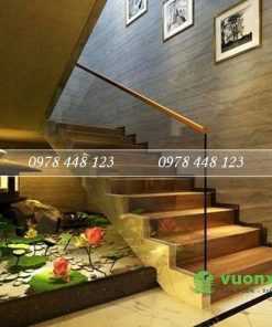 Tiểu cảnh cầu thang - Mẫu 03