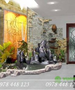 Tiểu cảnh giếng trời - Mẫu 14