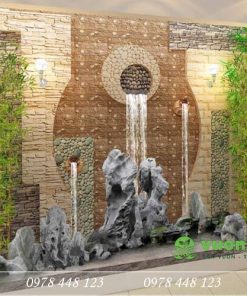 Tiểu cảnh giếng trời - Mẫu 16