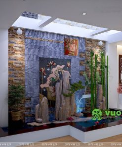 Tiểu cảnh giếng trời - Mẫu 25