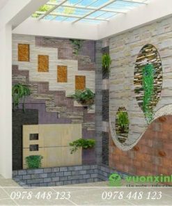 Tiểu cảnh giếng trời - Mẫu 38