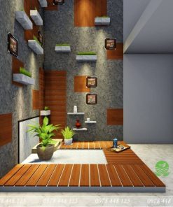 Tiểu cảnh giếng trời - Mẫu 42