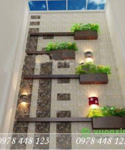 Tiểu cảnh giếng trời - Mẫu 43