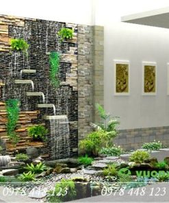 Tiểu cảnh giếng trời - Mẫu 06