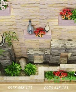 Tiểu cảnh giếng trời - Mẫu 09