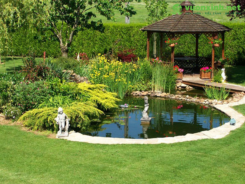 Tiểu cảnh hồ nước