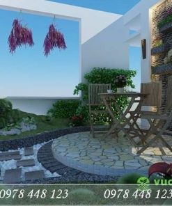 Tiểu cảnh sân thượng - Mẫu 22