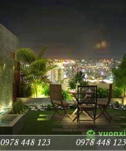 Tiểu cảnh sân thượng - Mẫu 23