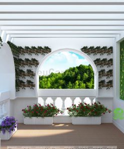 Tiểu cảnh sân thượng - Mẫu 30