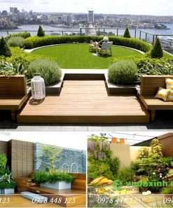Tiểu cảnh sân thượng - Mẫu 32