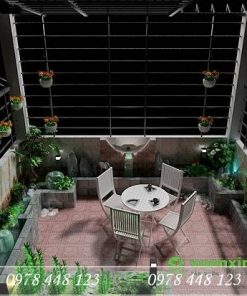 Tiểu cảnh sân thượng - Mẫu 36