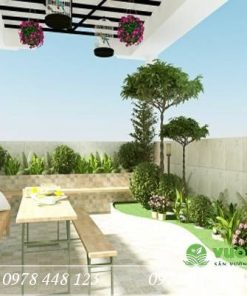 Tiểu cảnh sân thượng - Mẫu 39