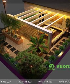 Tiểu cảnh sân thượng - Mẫu 40