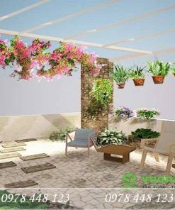 Tiểu cảnh sân thượng - Mẫu 41