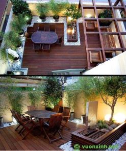 Tiểu cảnh sân thượng - Mẫu 09