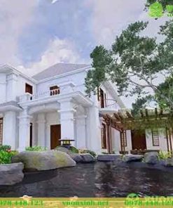 Hồ cá koi sân vườn phong thủy