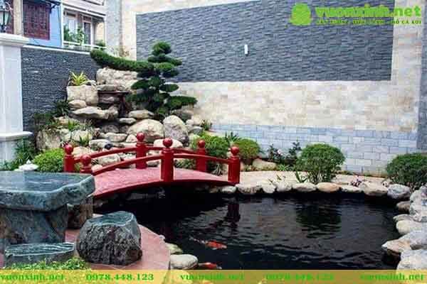 Thiết kế thi công hồ cá koi