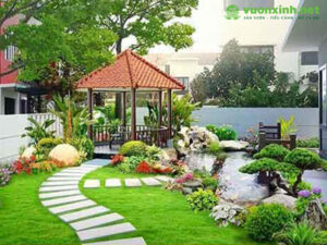 Thiết kế thi công sân vườn