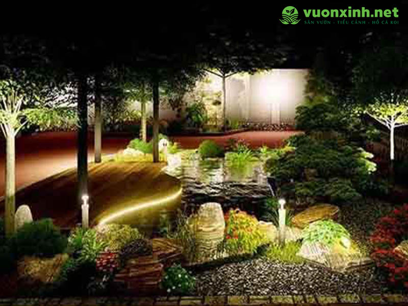 Vật tư thiết bị sân vườn hồ cá koi