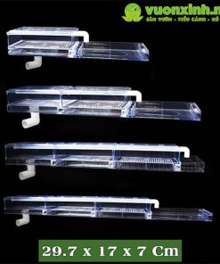 Lọc Tràn Trên Bể Cá Cảnh Bằng Nhựa