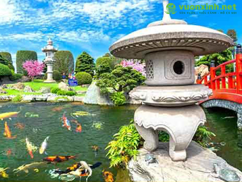 Thiết kế hồ cá koi chuẩn đẹp
